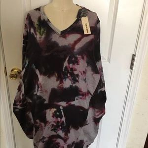 Diesel Dress Top D-Kusumi-cBat Sweatshirt Dress